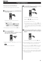 Предварительный просмотр 21 страницы Tascam CD-A580 Owner'S Manual