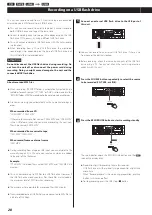 Предварительный просмотр 28 страницы Tascam CD-A580 Owner'S Manual