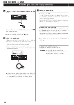 Предварительный просмотр 32 страницы Tascam CD-A580 Owner'S Manual