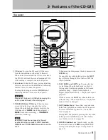 Preview for 9 page of Tascam CD-DJ1 Owner'S Manual