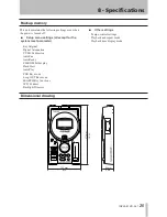 Preview for 25 page of Tascam CD-DJ1 Owner'S Manual