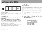 Предварительный просмотр 24 страницы Tascam CD-GT2 Owner'S Manual