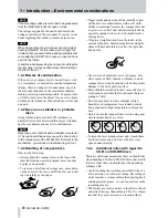 Preview for 8 page of Tascam CD-RW700 Owner'S Manual