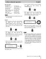 Preview for 19 page of Tascam CD-X1700 Owner'S Manual