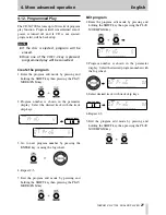 Preview for 21 page of Tascam CD-X1700 Owner'S Manual