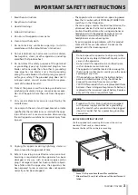 Preview for 3 page of Tascam CG-2000 Owner'S Manual