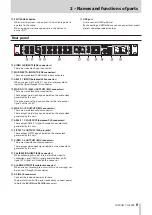 Preview for 9 page of Tascam CG-2000 Owner'S Manual