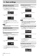 Preview for 16 page of Tascam CG-2000 Owner'S Manual