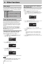 Preview for 26 page of Tascam CG-2000 Owner'S Manual