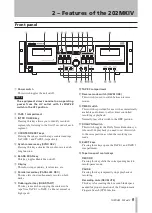 Preview for 9 page of Tascam D00935220B Owner'S Manual