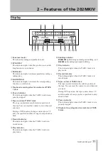 Preview for 11 page of Tascam D00935220B Owner'S Manual