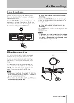 Preview for 19 page of Tascam D00935220B Owner'S Manual