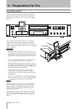 Preview for 16 page of Tascam D01086320A Owner'S Manual