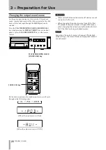 Preview for 20 page of Tascam D01086320A Owner'S Manual