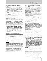 Preview for 31 page of Tascam DA-78HR Owner'S Manual