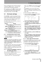 Предварительный просмотр 31 страницы Tascam DA-98HR Owner'S Manual