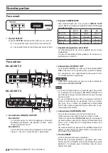 Предварительный просмотр 20 страницы Tascam Dante ML-4D/OUT-E Owner'S Manual