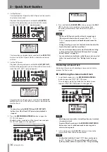 Предварительный просмотр 16 страницы Tascam Digital Portastudio DP-03SD Owner'S Manual