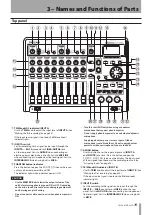 Предварительный просмотр 19 страницы Tascam Digital Portastudio DP-03SD Owner'S Manual