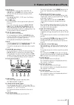 Предварительный просмотр 21 страницы Tascam Digital Portastudio DP-03SD Owner'S Manual