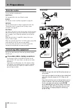 Предварительный просмотр 28 страницы Tascam Digital Portastudio DP-03SD Owner'S Manual