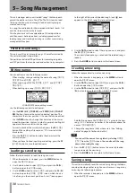 Предварительный просмотр 30 страницы Tascam Digital Portastudio DP-03SD Owner'S Manual