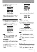 Предварительный просмотр 31 страницы Tascam Digital Portastudio DP-03SD Owner'S Manual