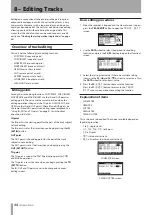 Предварительный просмотр 44 страницы Tascam Digital Portastudio DP-03SD Owner'S Manual