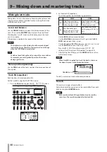 Предварительный просмотр 48 страницы Tascam Digital Portastudio DP-03SD Owner'S Manual