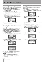 Предварительный просмотр 56 страницы Tascam Digital Portastudio DP-03SD Owner'S Manual