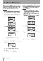 Предварительный просмотр 58 страницы Tascam Digital Portastudio DP-03SD Owner'S Manual