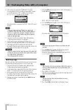 Предварительный просмотр 62 страницы Tascam Digital Portastudio DP-03SD Owner'S Manual