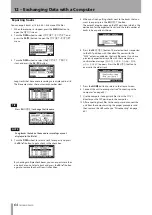 Предварительный просмотр 64 страницы Tascam Digital Portastudio DP-03SD Owner'S Manual