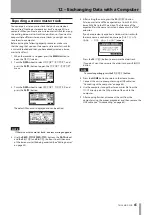 Предварительный просмотр 65 страницы Tascam Digital Portastudio DP-03SD Owner'S Manual