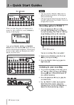 Preview for 16 page of Tascam DP-008 Owner'S Manual