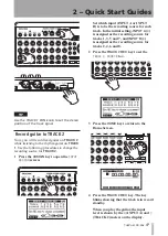 Preview for 17 page of Tascam DP-008 Owner'S Manual