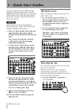 Preview for 20 page of Tascam DP-008 Owner'S Manual