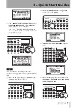 Preview for 21 page of Tascam DP-008 Owner'S Manual