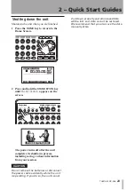 Preview for 23 page of Tascam DP-008 Owner'S Manual