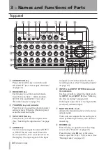 Preview for 24 page of Tascam DP-008 Owner'S Manual