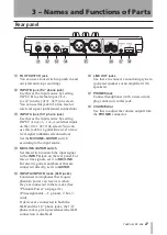 Preview for 27 page of Tascam DP-008 Owner'S Manual