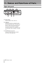 Preview for 28 page of Tascam DP-008 Owner'S Manual