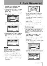 Preview for 39 page of Tascam DP-008 Owner'S Manual