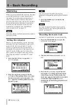 Preview for 48 page of Tascam DP-008 Owner'S Manual