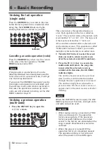 Preview for 50 page of Tascam DP-008 Owner'S Manual