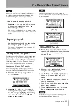 Preview for 55 page of Tascam DP-008 Owner'S Manual