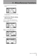 Preview for 67 page of Tascam DP-008 Owner'S Manual