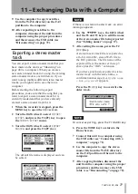 Preview for 77 page of Tascam DP-008 Owner'S Manual