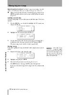 Предварительный просмотр 18 страницы Tascam DP-01 Owner'S Manual