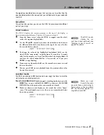 Предварительный просмотр 25 страницы Tascam DP-01 Owner'S Manual